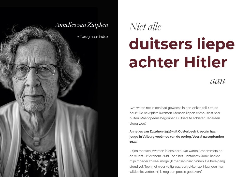 Annelies van Zutphen - Oorlog in mijn hoofd