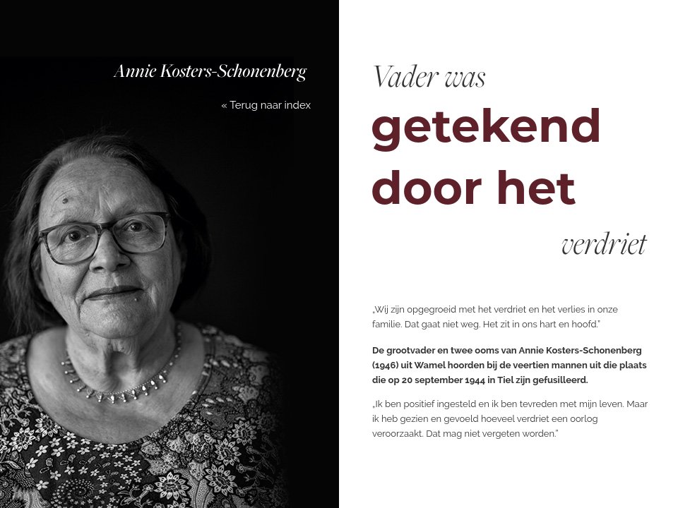 Annie Kosters-Schonenberg - Oorlog in mijn hoofd