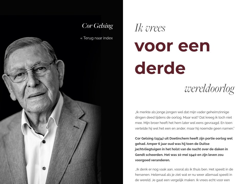 Duidend verhaal 2 - Oorlog in mijn hoofd