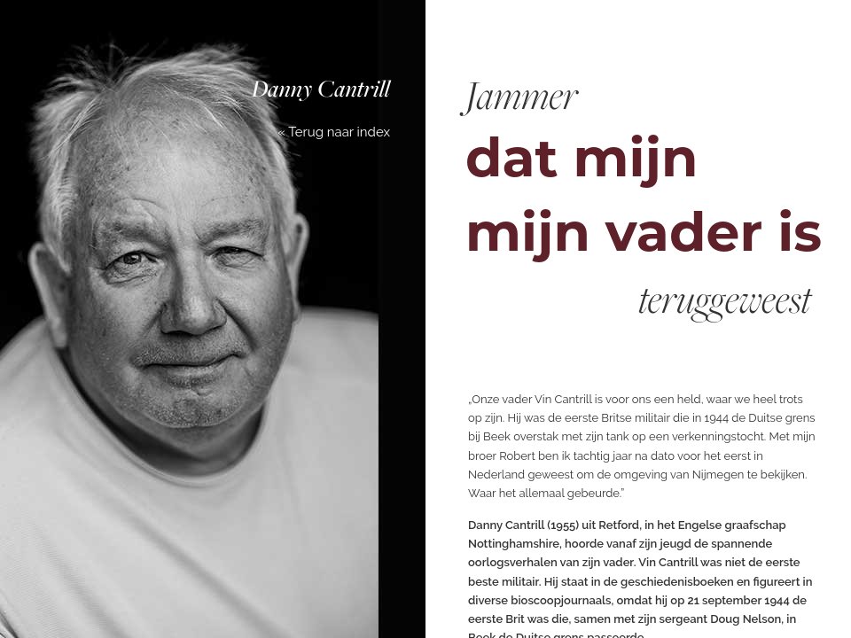 Danny Cantrill - Oorlog in mijn hoofd