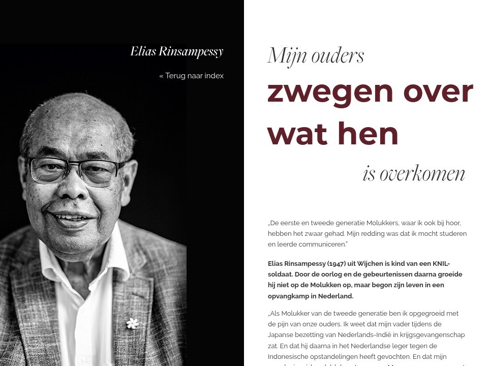 Elias Rinsampessy - Oorlog in mijn hoofd