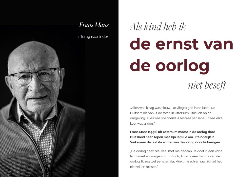 Frans Mans - Oorlog in mijn hoofd