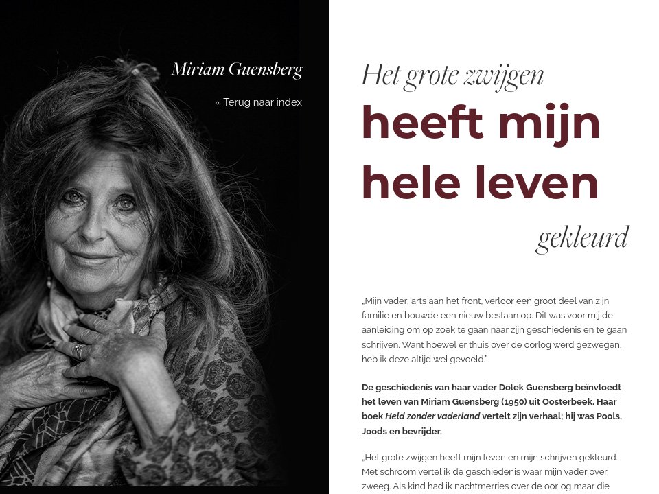 Duidend verhaal 2 - Oorlog in mijn hoofd