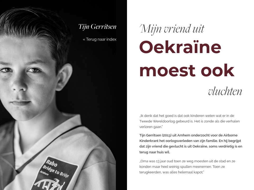 Tijn Gerritsen - Oorlog in mijn hoofd